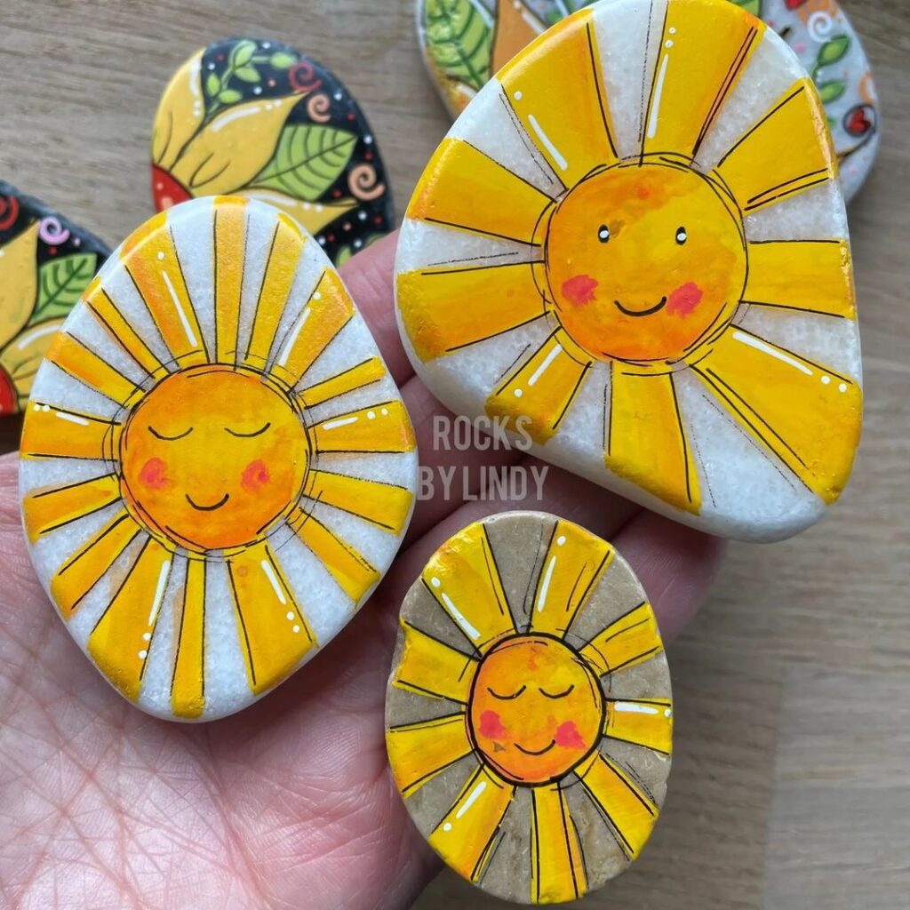 40+ Creative and Cute Rock Painting Ideas