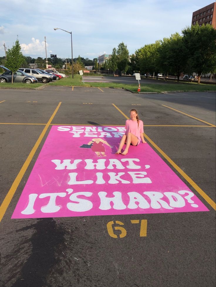 25 Insanely Cute and Creative Senior Parking Spaces